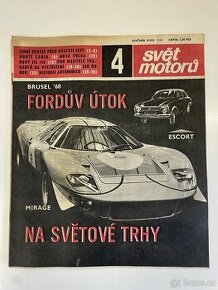 Časopis Svět motoru 1968 č.4