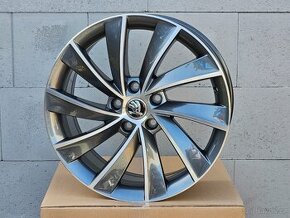 Nové orig alu kola Škoda Superb, model Pegasus 8J 18" ET44
