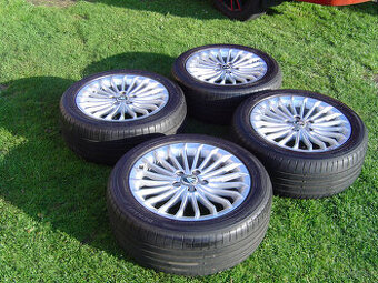 4 XLETNÍ HLINÍKOVÁ KOLA ŠKODA OCTAVIA SCOUT,YETI 225/50 R17.