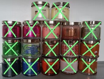 PartyLite - vonná svíčka se 3 knoty, vonné vosky