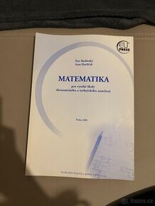 VŠFS matematika pro vysoké školy ekonomického a technického