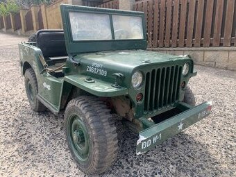 Jeep willys 12V pro děti 4x4| dětské autíčko - na autobateri