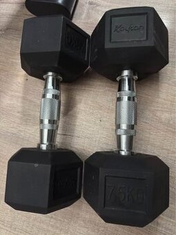 Jednorucni cinky 7,5kg x2..