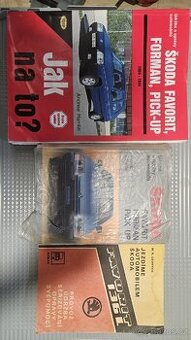 3 Knihy o Škoda Favorit