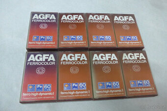 AudioKazety AGFA FerroColor 8ks MC