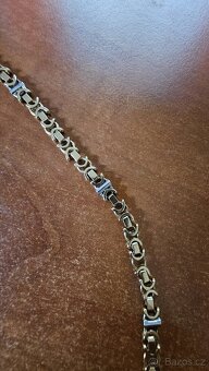 Zlatý řetízek s Královskou vazbou - 1