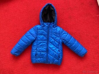 Modra zimni bunda Name it vel 104