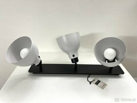 bodové svítidlo 3xE27 bíla mat