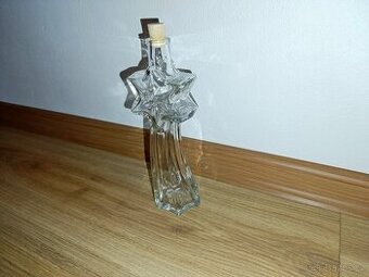 SKLENĚNÁ LÁHEV VE TVARU KOMETY, 200 ml