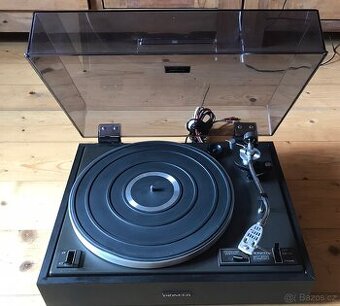 GRAMOFON PIONEER PL-12D (1973) ČERNÝ VE DŘEVĚ,SUPER STAV
