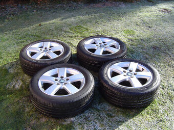 4X LETNÍ HLINÍKOVÁ KOLA ŠKODA OCTAVIA III,II 205/55 R16.