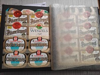 Pivní etikety sbírka album a balíčky