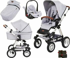 Kočárek ABC Design Set Viper 4, Graphite grey