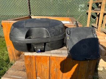 Kufr + Plotna + Nosič na Kawasaki ER5