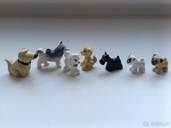 Lego Friends figurky zvířata - pejsci, psi, noví