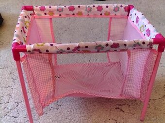 Postýlka pro panenku skládací