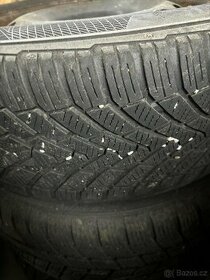 205/55R16 5x100 plechove disky s pneu golf bora