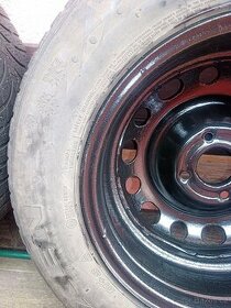 Plechové disky zimní pneu na dojetí Peugeot partner