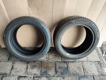 2x16" letní pneu Uniroyal 215/45/16 1000Kč/2ks 0120