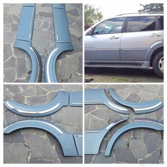 Plastové lemy Ssangyong Rexton