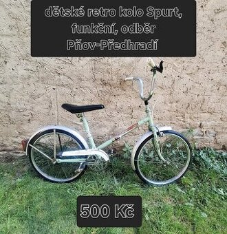 Detske retro kolo Spurt