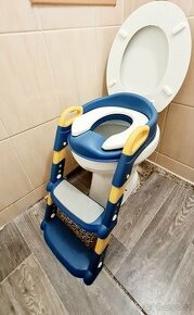 Dětské schůdky na záchod s prkénkem