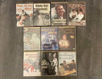 DVD filmy 10 ks/edice ZLATÝ FOND Č.KINEMATOGRAFIE