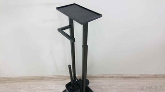 Černý stojan na toaletní papír Debar Wenko