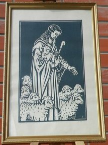 St.Cubínek-Pastíř s ovcemi