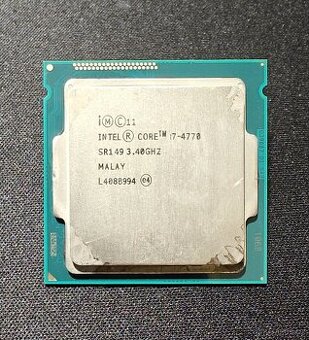Intel Core i7-4770.   3.4GHz.