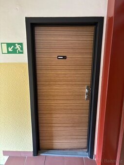 Vstupní dveře do panelákového bytu