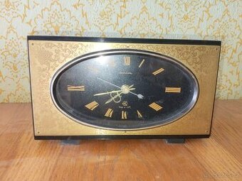 Retro stolní hodiny Jantar