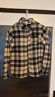 2x chlapecká košile 134/140