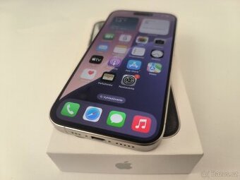 apple iphone 15 PRO 128gb White Titanium / Batéria 85