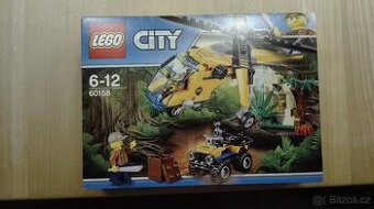 LEGO CITY 60158 Transportní helikoptéra do džungle
