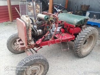 Malotraktor domácí vyroby škoda 1203