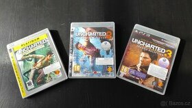 PS3 Uncharted 1,2,3