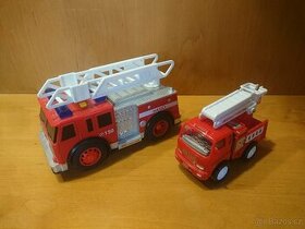 Set hasičských autíček