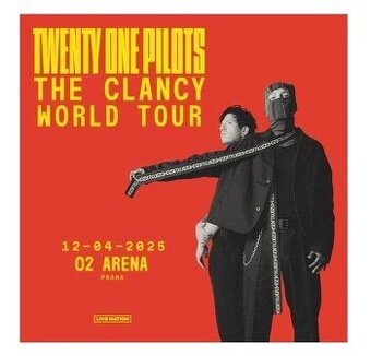 Twenty One Pilots Vstupenky 12.4.2025
