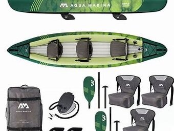 Kanoe AQUA MARINA RIPPLE 370 - trojmístná nafukovací