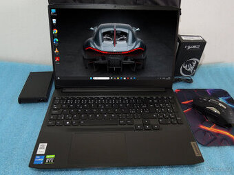 Herní Lenovo Gaming IPS 15.6 Intel i5-11320H SSD 1TB RTX3050