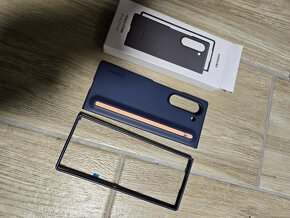 Samsung Galaxy Z Fold6 Ochranné pouzdro s perem S Pen Navy