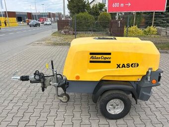 Mobilní přívěsný kompresor Atlas Copco XAS 48, 2019rv