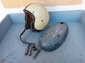 Jawa 350 viko, prilba, drobne nahradni dily
