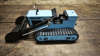 Stará hračka retro buldozer - 1