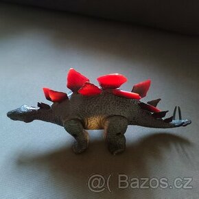 plastový chodící dinosaurus - 1