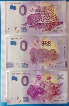 0 euro souvenír Zoo Jihlava a Usti nad Váhom