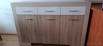 Komoda Sideboard ROM II, 3 šuplíky, 3 dveře.