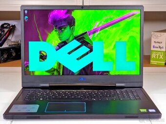 Herní notebook DELL G7 | 17,3" | RTX 2060 | 16GB | SSD