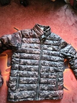 The NORTH FACE peřova bunda vel . XL  stav 9 /10 , stav viz